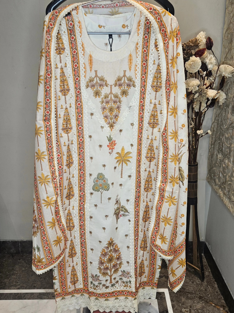 COTTON STITCHED SUIT