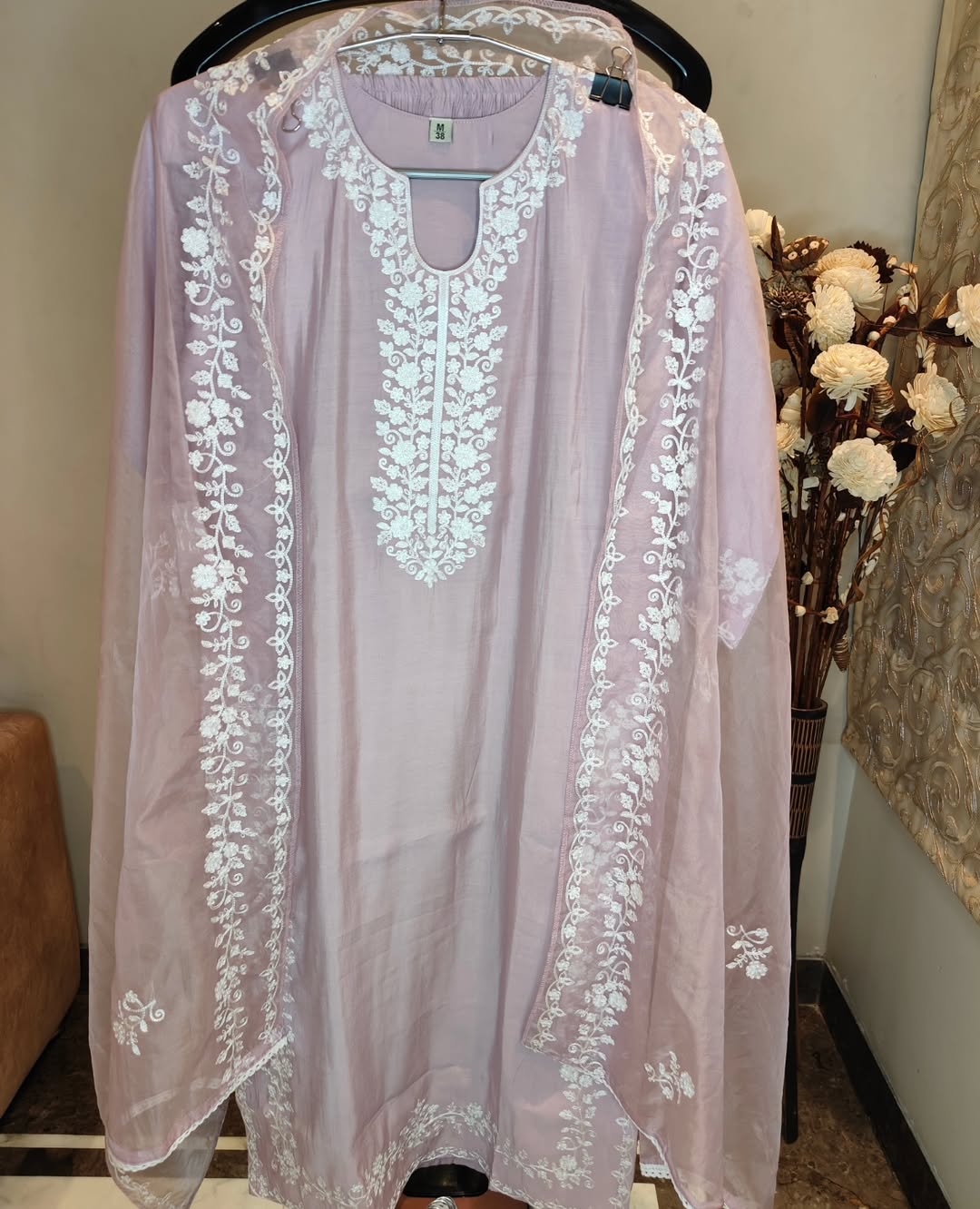 ROMAN SILK FABRIC STITCHED SUIT